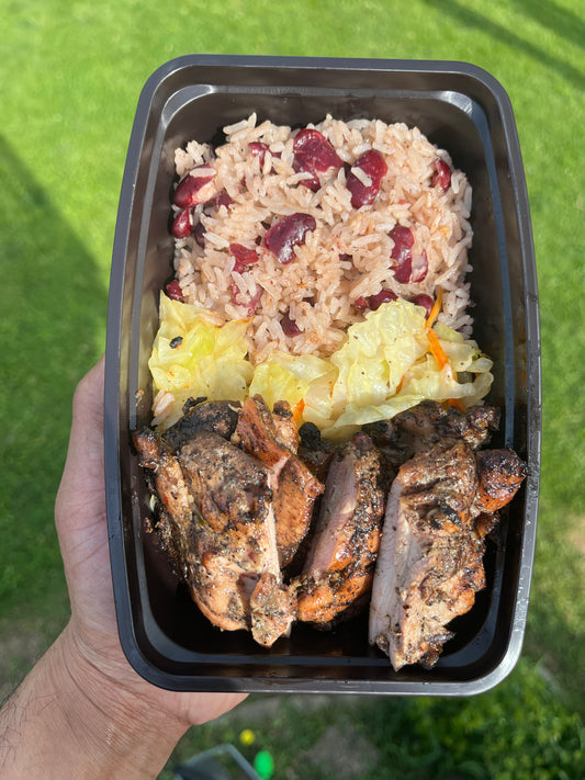 Jerk chicken bowl
